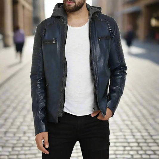 BOL Men's Bally Lambskin Leather Jacket - Velora Luxury Fashion
