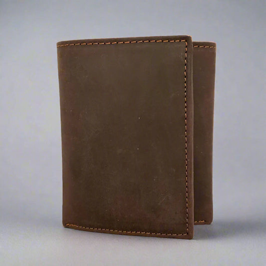 BOL Men's Centre Wing Trifold Leather RFID Wallet - Velora Luxury Fashion