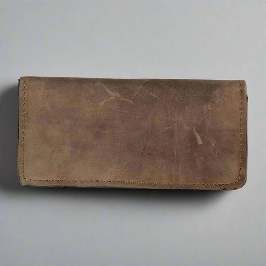 BOL Men's Chrome Plated Bifold Leather Wallet - Velora Luxury Fashion