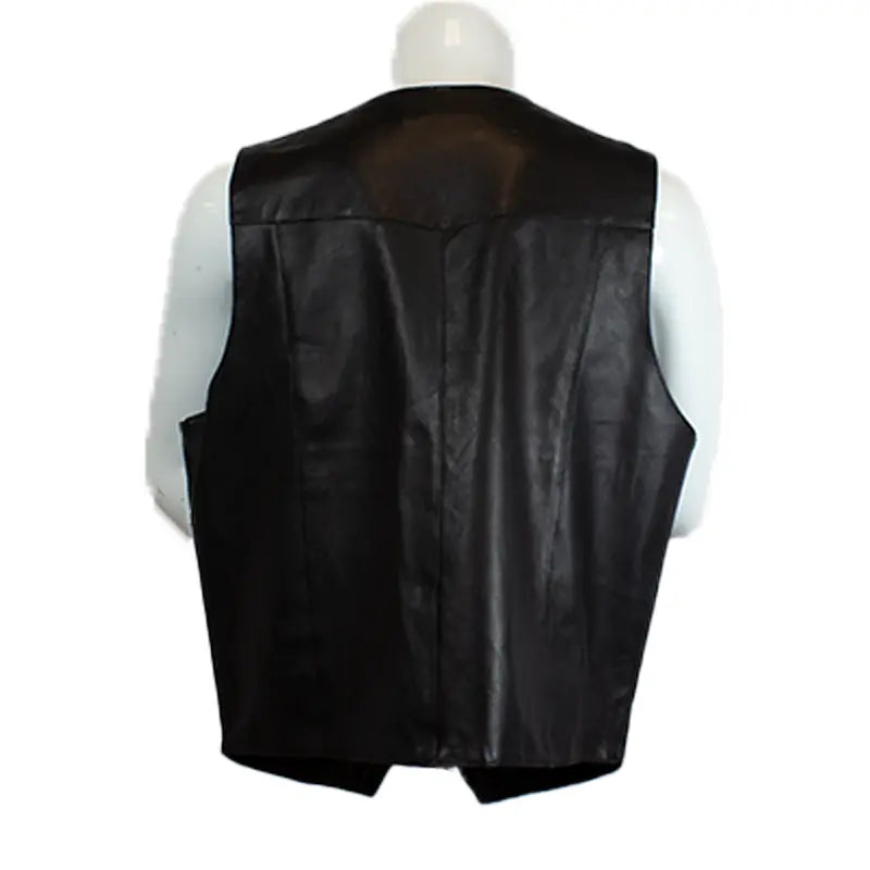 BOL Men's Sheepskin Fashion Leather Vest - Velora Luxury Fashion