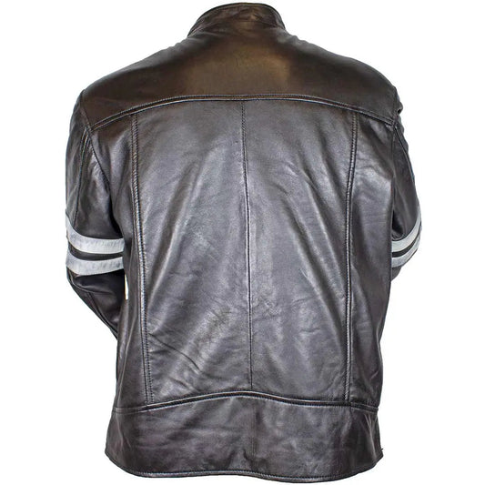 BOL Men's Zip up Lamb Leather Jacket - Velora Luxury Fashion