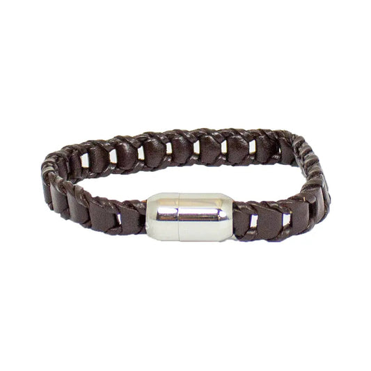 BOL Men's Leather Braided Bracelet Boutique of Leathers/Open Road