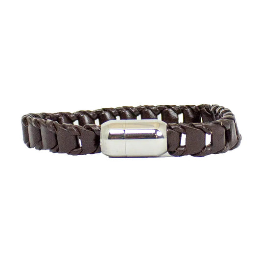 BOL Men's Leather Braided Bracelet Boutique of Leathers/Open Road
