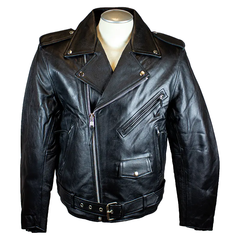 BOL/Open Road Men's Motorcycle Leather Jacket - Velora Luxury Fashion