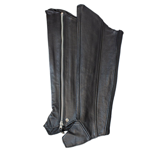 BOL/Open Road Women's Leather Half Chaps - Velora Luxury Fashion