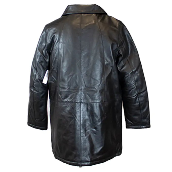 BOL Women's Button Up Leather Jacket - Velora Luxury Fashion