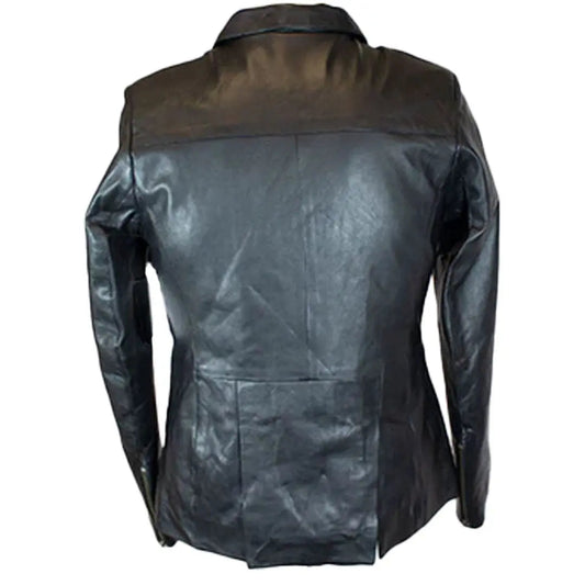 BOL Women's Classic Black Zippered Motorcycle Style Fashion Sheepskin Leather Jacket - Velora Luxury Fashion
