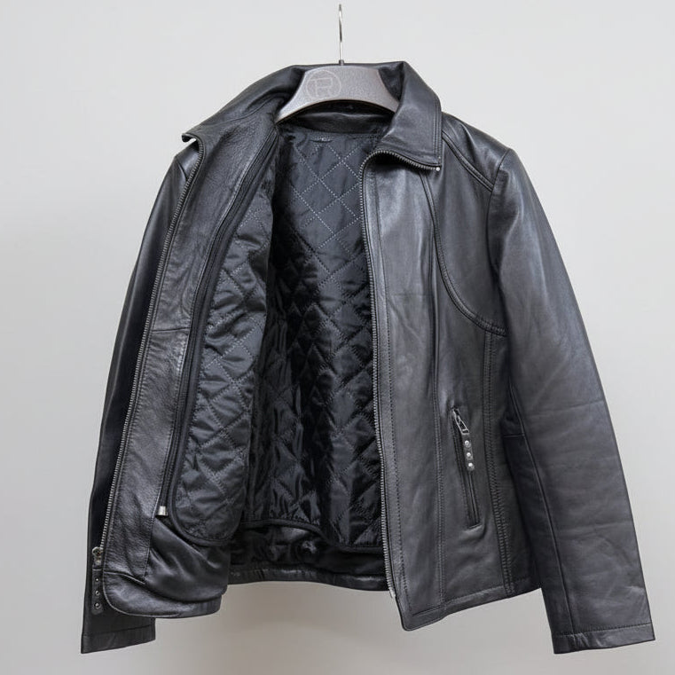 BOL Women's Grace Leather Jacket - Velora Luxury Fashion