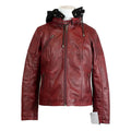 BOL Women's Hooded Leather Jacket - Velora Luxury Fashion
