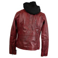 BOL Women's Hooded Leather Jacket - Velora Luxury Fashion
