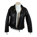 BOL Women's Leather Biker Jacket with Adjustable Belt - Velora Luxury Fashion
