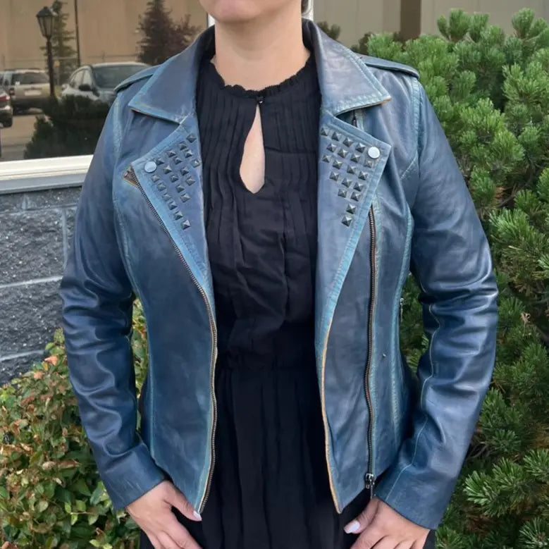 BOL Women's Marya Lambskin Leather Jacket - Velora Luxury Fashion