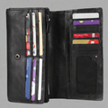 BOL Women's Square Tab Leather Wallet - Velora Luxury Fashion
