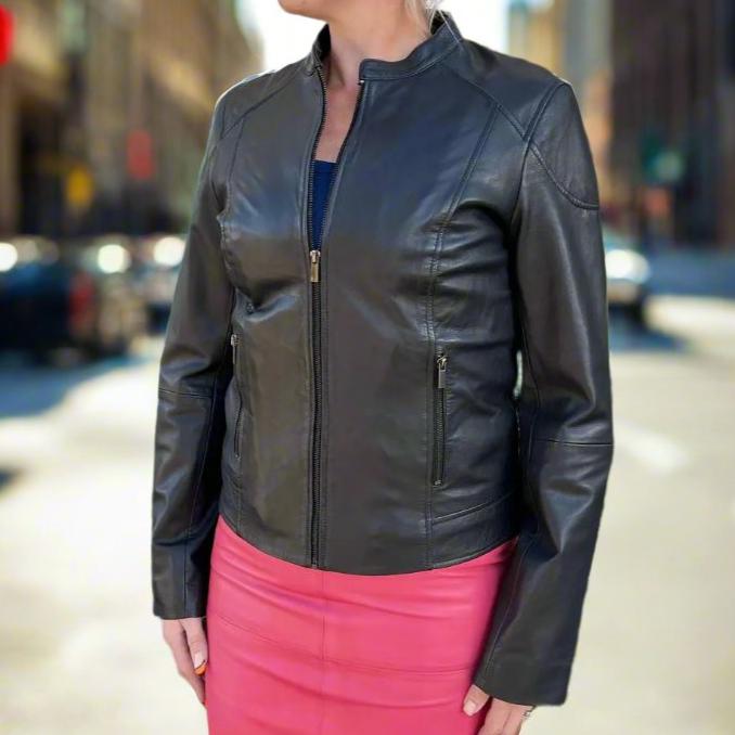 BOL Women's Vintage Texas Leather Jacket - Velora Luxury Fashion