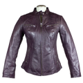 BOL Women's Zip Pocket Leather Jacket - Velora Luxury Fashion