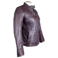 BOL Women's Zip Pocket Leather Jacket - Velora Luxury Fashion