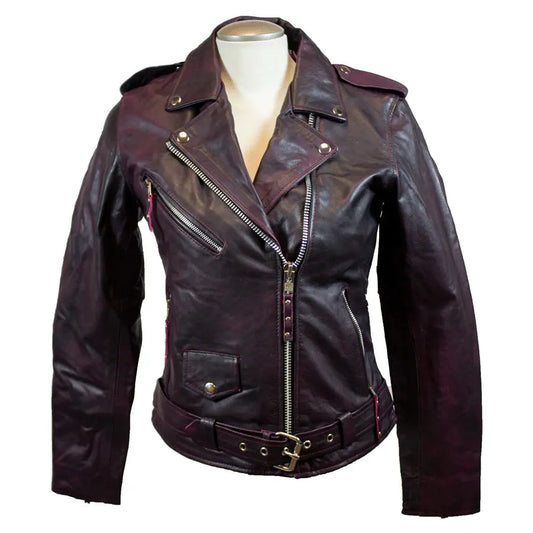 BOL Women's Biker Style Leather Jacket Boutique of Leathers/Open Road