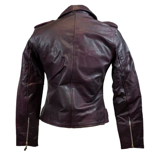 BOL Women's Biker Style Leather Jacket Boutique of Leathers/Open Road