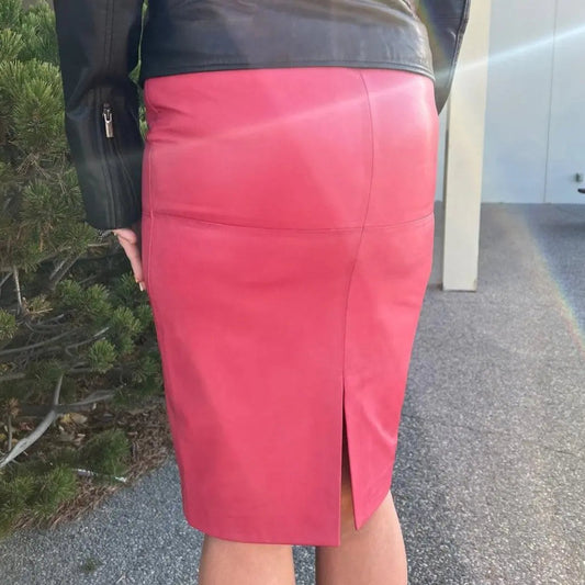 BOL Women's Dawn Leather Pencil Skirt Boutique of Leathers/Open Road