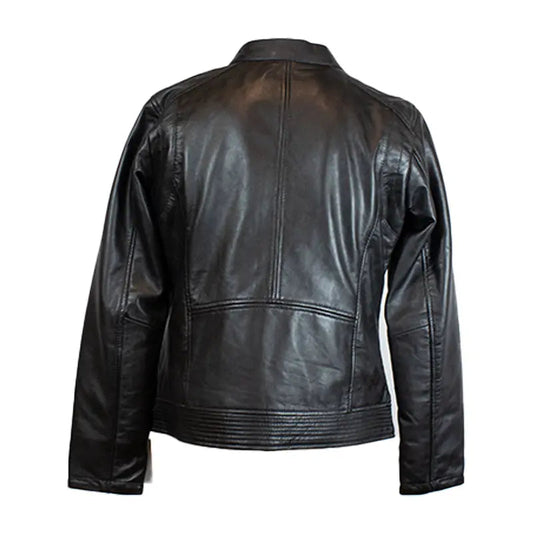 BOL Women's Waxed Sheep Leather Jacket Boutique of Leathers/Open Road