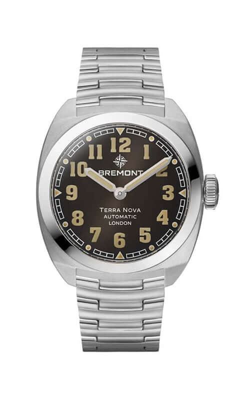 Bremont Terra Nova 38 TN38-ND-SS-BK-B - Velora