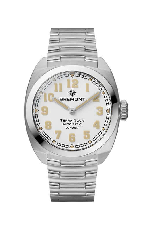 Bremont Terra Nova 38 TN38-ND-SS-WH-B - Velora