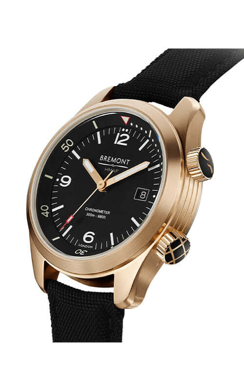 Bremont Argonaut Bronze Watch ARGONAUT-BZ-BK-R-S - Velora