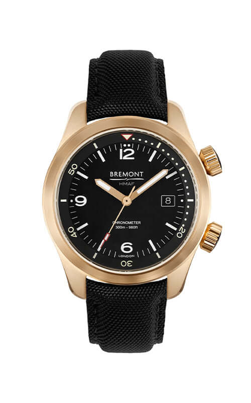 Bremont Argonaut Bronze Watch ARGONAUT-BZ-BK-R-S - Velora