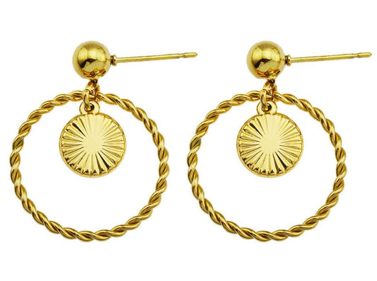 BROOKLYN Hoop Earrings - Velora Luxury Fashion