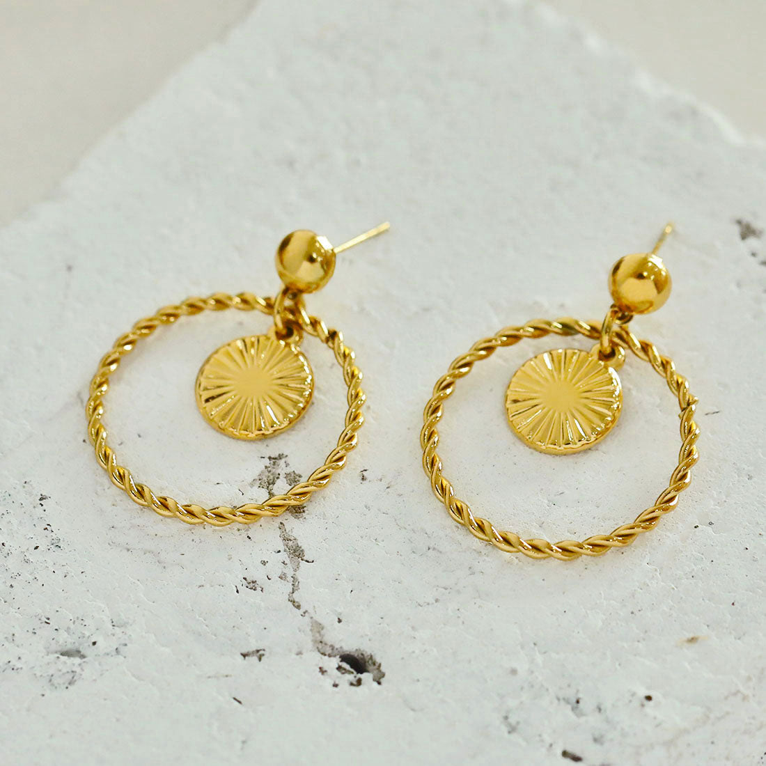BROOKLYN Hoop Earrings - Velora Luxury Fashion