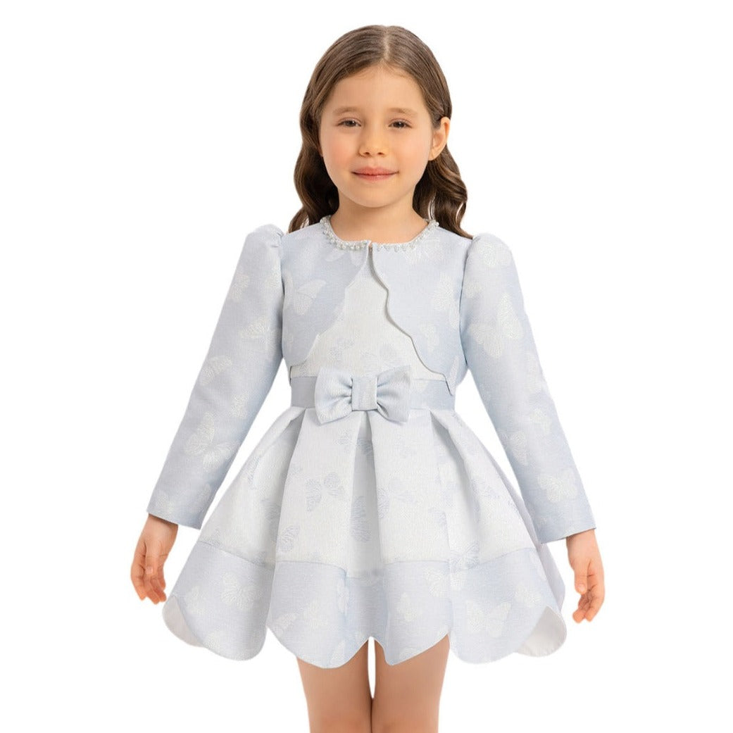 Baby Blue Princess Dress - Velora Luxury Fashion