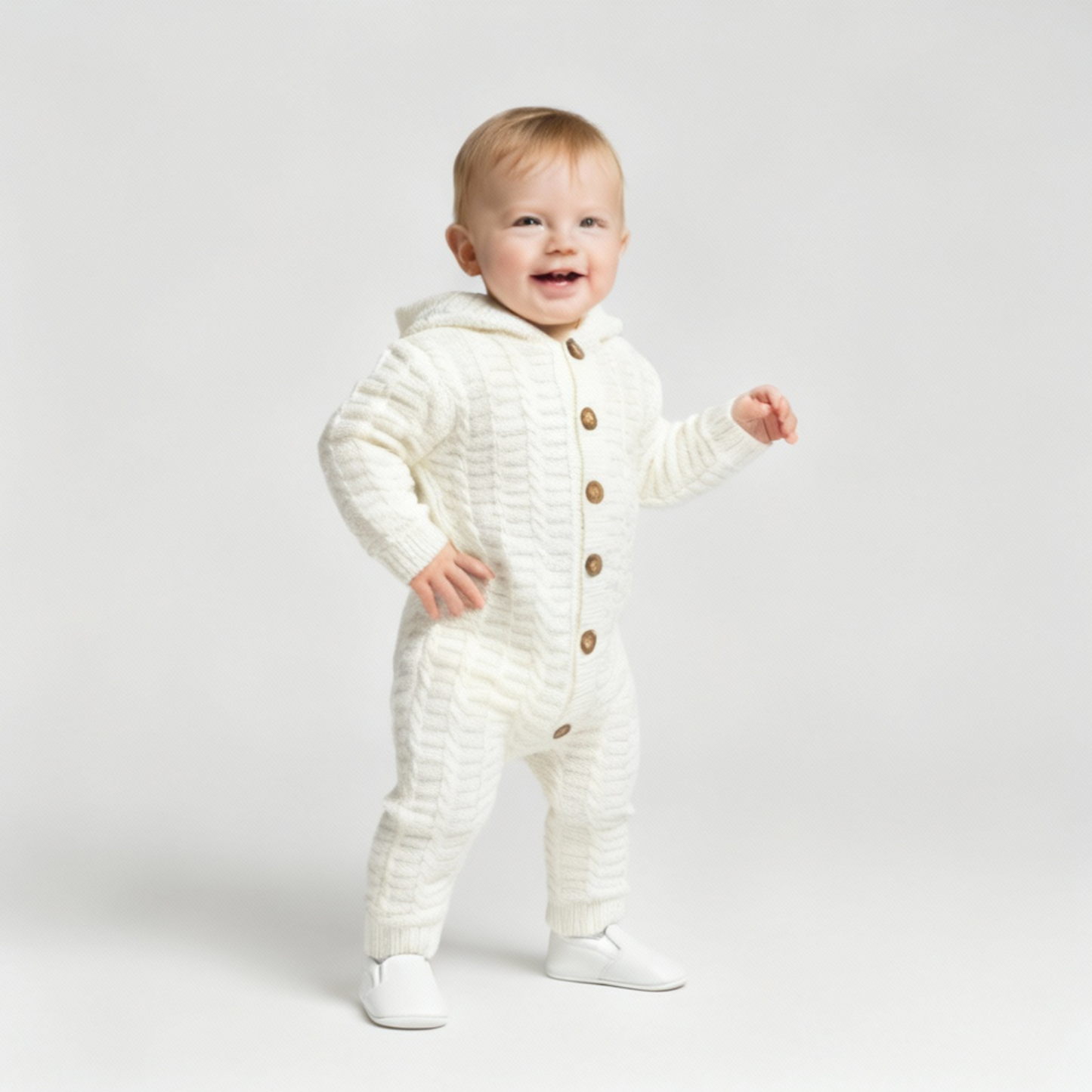 Baby Hood Newborn Overall Set - Velora Luxury Fashion