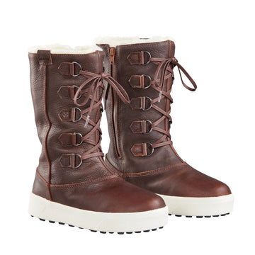 Baffin Women's Yorkville Wool Lined Leather Winter Boots - Velora Luxury Fashion