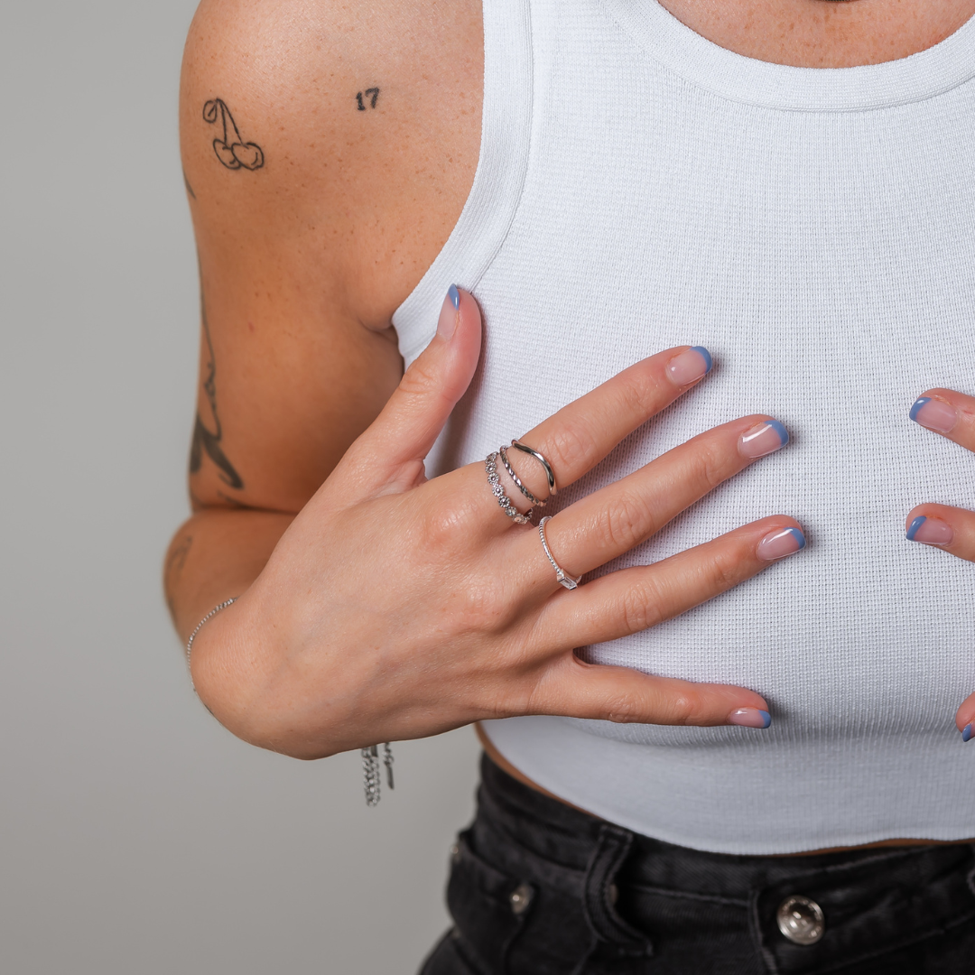 Double Adjustable Ring Sunny Sunday