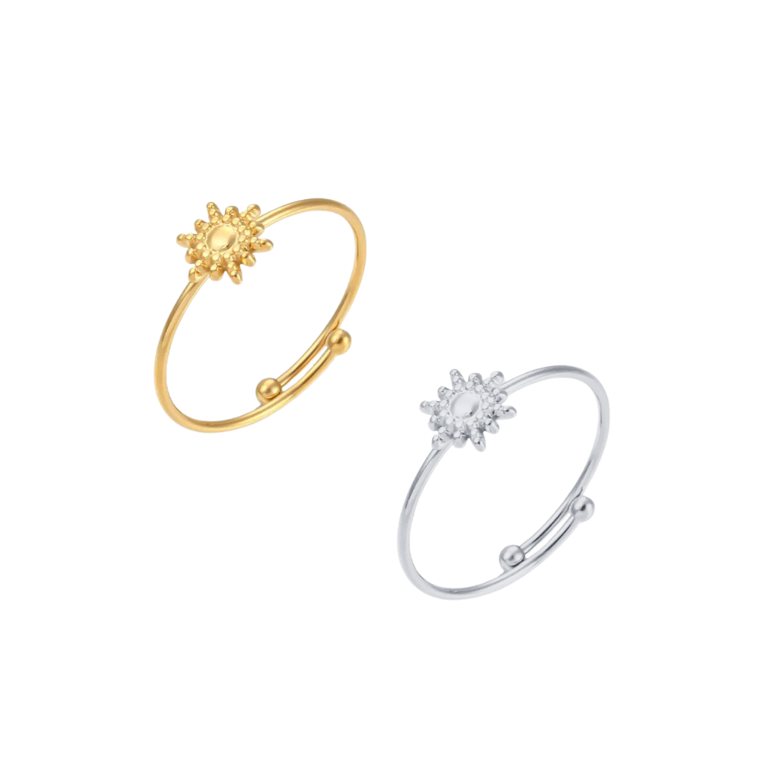 Golden Hour Adjustable Ring - Velora