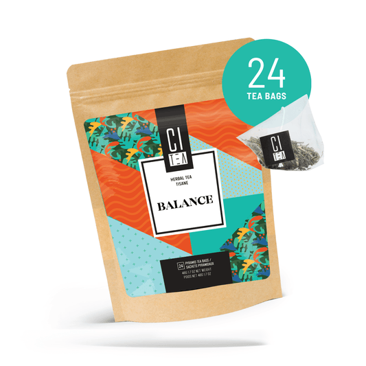 Balance Herbal Tea Pyramid Tea Bags - Velora Luxury Fashion