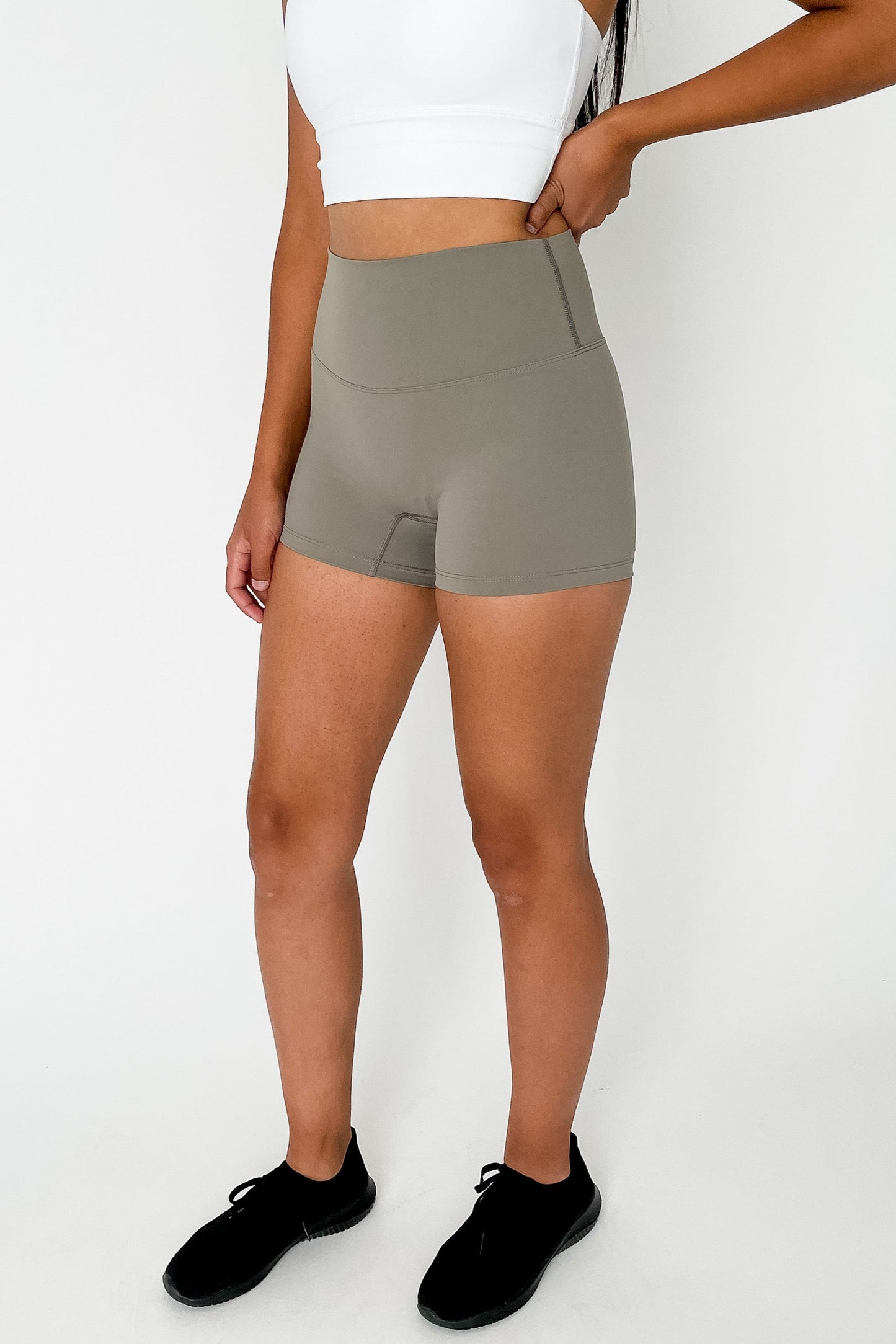 Barely There Shorts 2.0 (4") - Velora Luxury Fashion