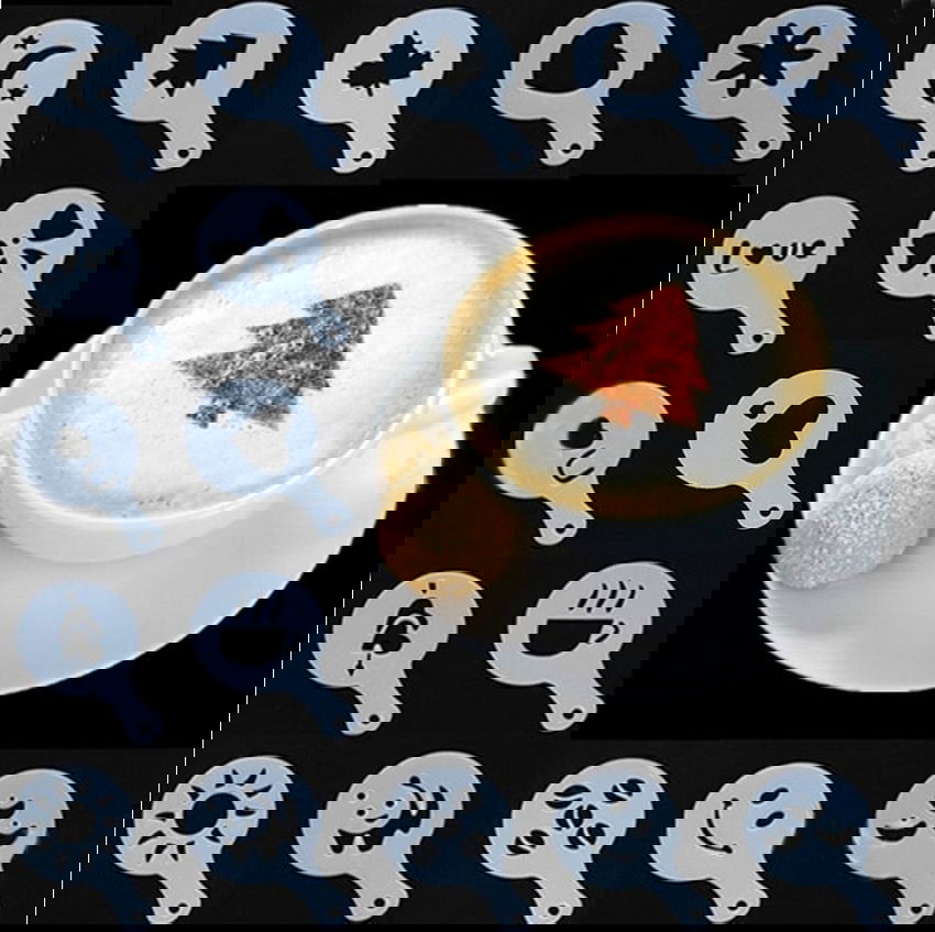 Barista Art Stencils - Velora Luxury Fashion