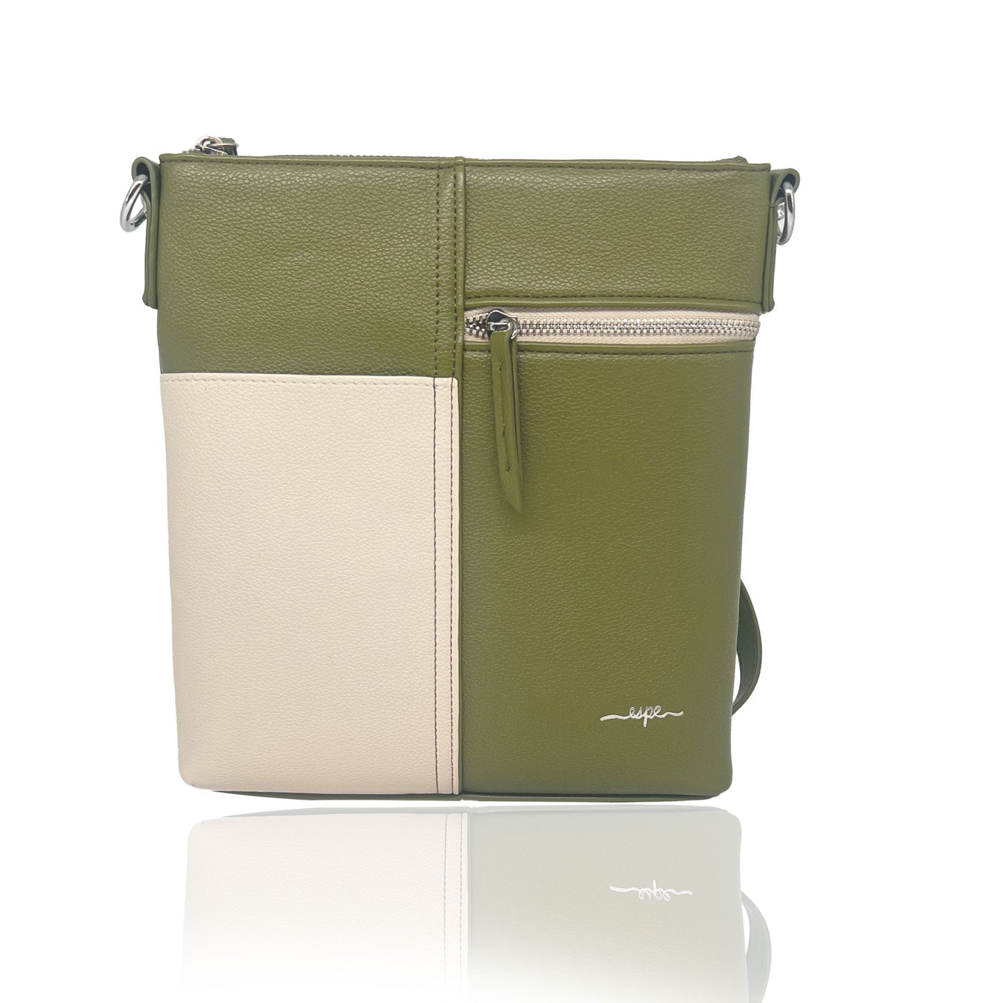 Barrie Two-Tone Crossbody Bag