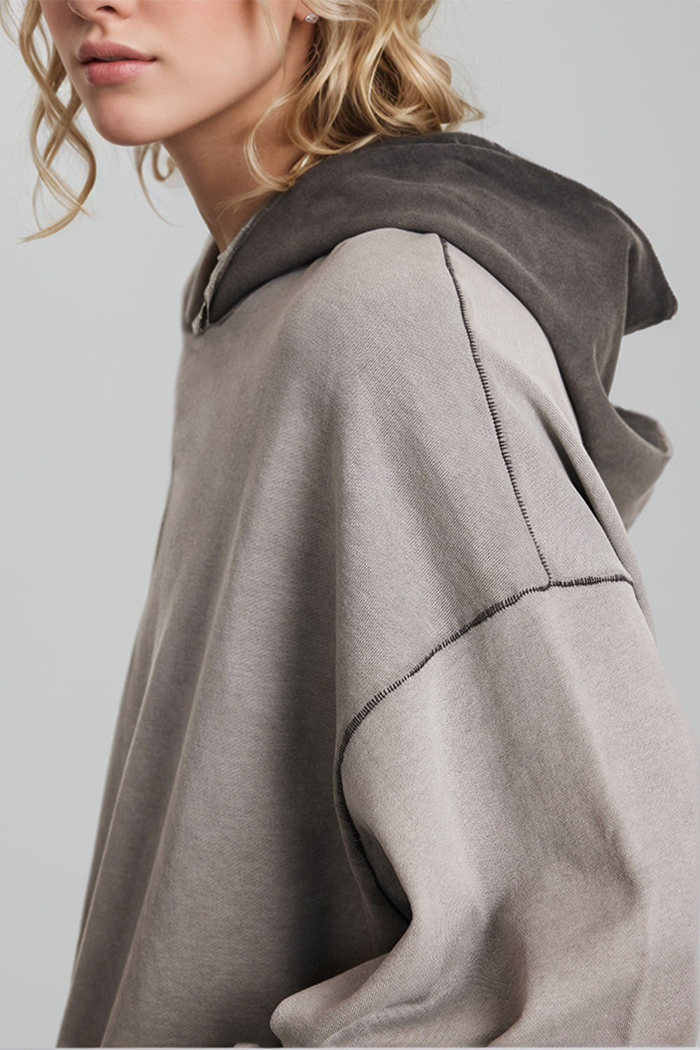 Basic Bae Drop Shoulder Long Sleeve Hoodie with Kangaroo Pocket - Velora Luxury Fashion