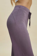 Basic Bae Full Size Air Scuba Drawstring Wide Leg Pants - Velora Luxury Fashion
