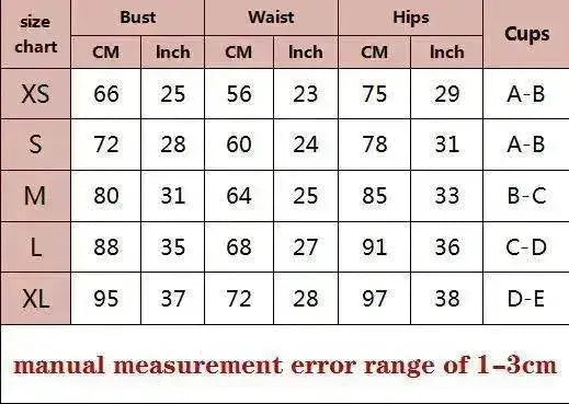 Beach Bath Breathable Banded Bikini Swimsuit