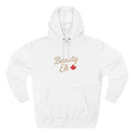 Beauty Eh Canadian Hoodie - Maple Leaf Pride Pullover Sweatshirt - Womens Canada Day Apparel - Cozy Fleece Lined Hooded Sweatshirt - Velora Luxury Fashion