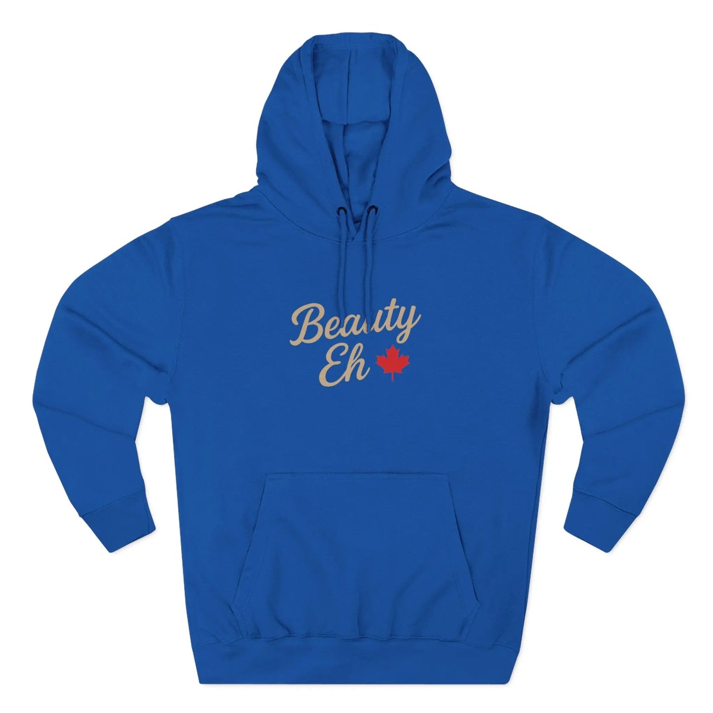 Beauty Eh Canadian Hoodie - Maple Leaf Pride Pullover Sweatshirt - Womens Canada Day Apparel - Cozy Fleece Lined Hooded Sweatshirt - Velora Luxury Fashion