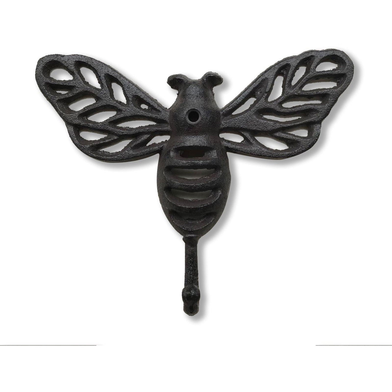 Bee Hook, Cast Iron, Brown - Velora Luxury Fashion