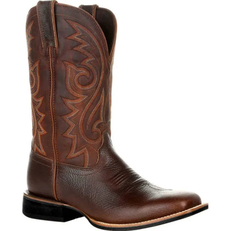 Big Wide Head Western Cowboy Boots EX-STOCK Canada