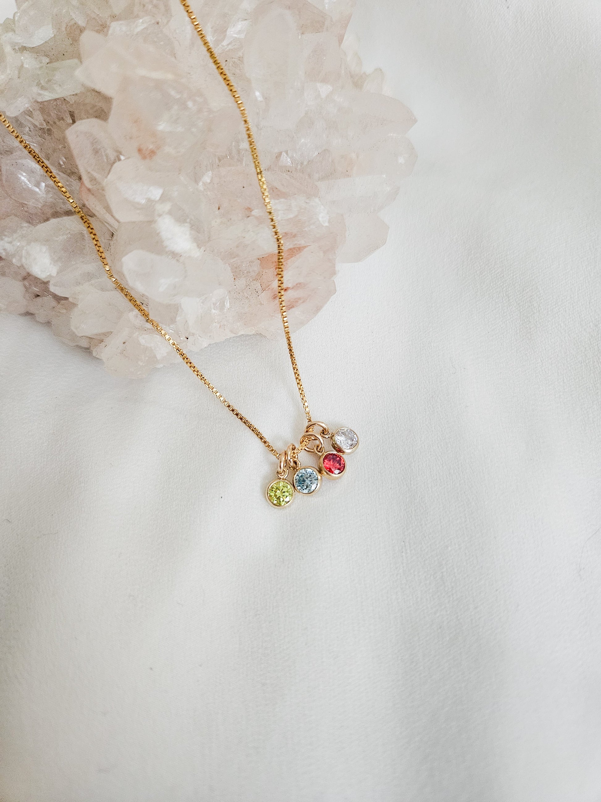 Birthstone Necklace - Velora Luxury Fashion