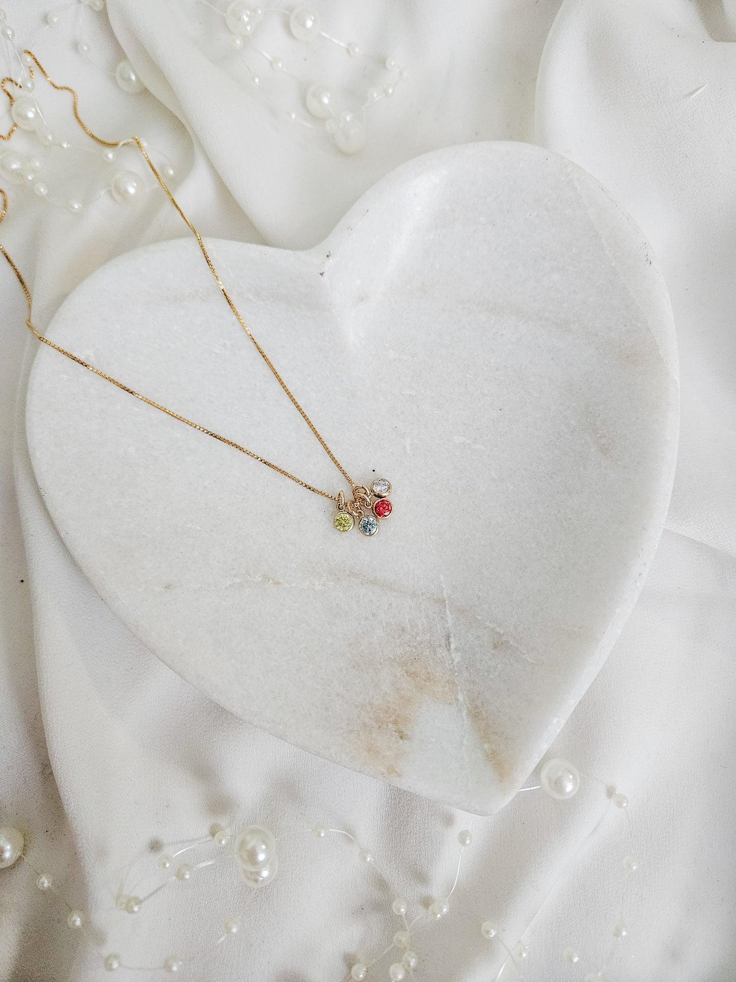 Birthstone Necklace - Velora Luxury Fashion