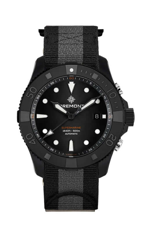 Bremont Supermarine Full Ceramic, Tactical Black SM43-DT-BKCER-BK-N-S - Velora