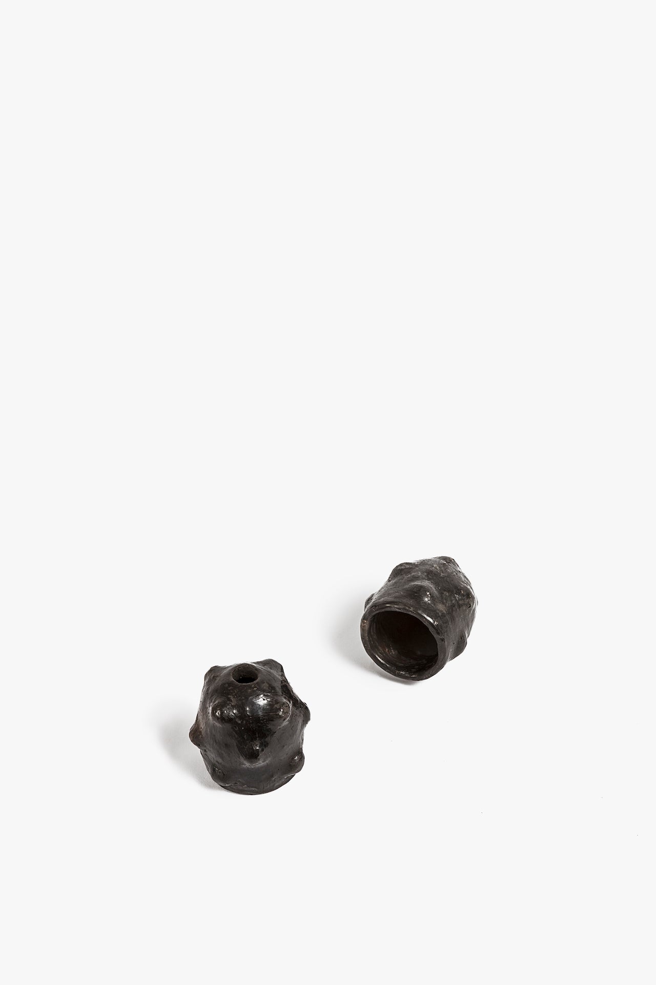 Blown Glass Lamp with Terracotta Socket Cover - Velora Luxury Fashion